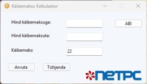 Käibemaksu Kalkulaator